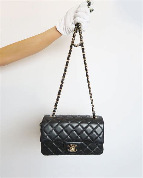 chanel mini flap square or rectangle